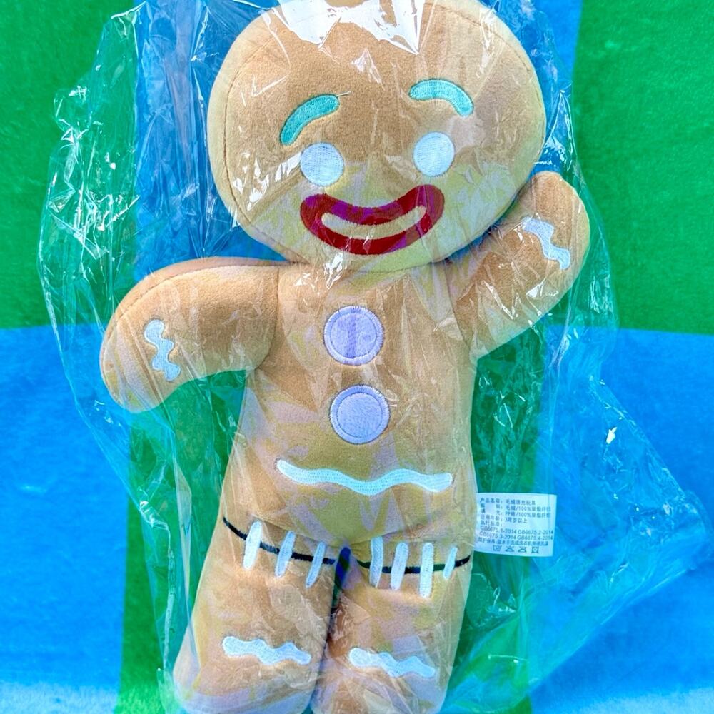Shrek Gingerbread Man Plush SEALED